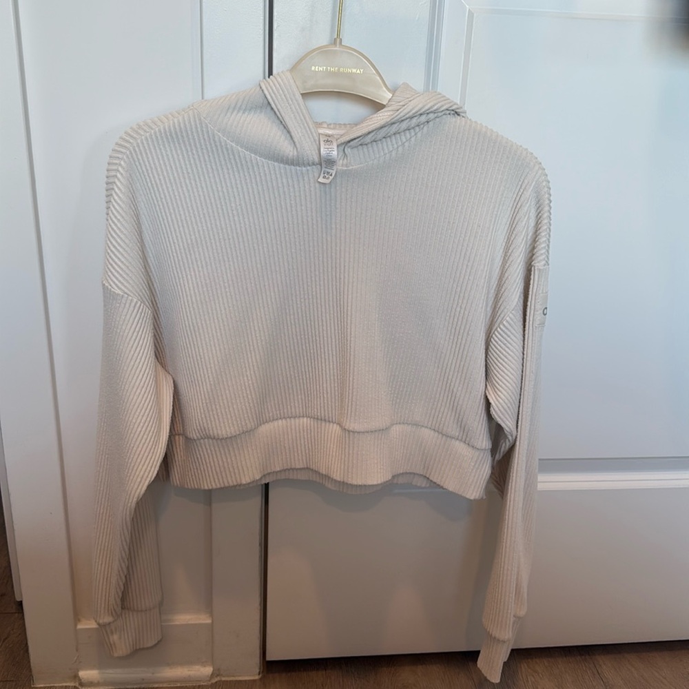 Alo Yoga Muse Cropped hoodie
